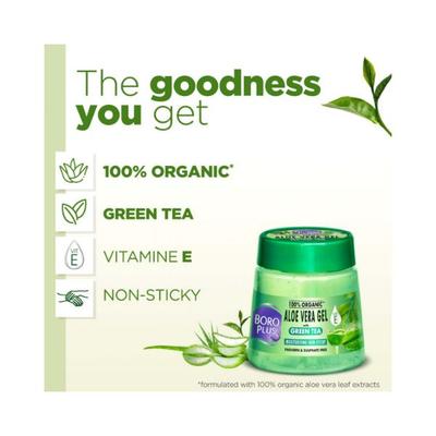 Boroplus Aloe Veragel withgreen Tea 200 ml - Face Creams
