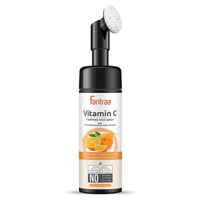 Fantraa Vitamin C Foaming Face Wash with Built 150 ml - Face Wash & Cleansers