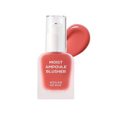 House of Hur Moist Ampoule Blusher 05 Peach Coral 20 ml - Blushes