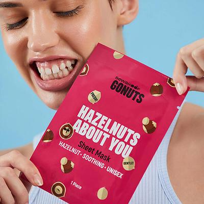 GONUTS By Bewakoof Hazelnut About You Face Sheet Mask 30 ml - Sheet Masks