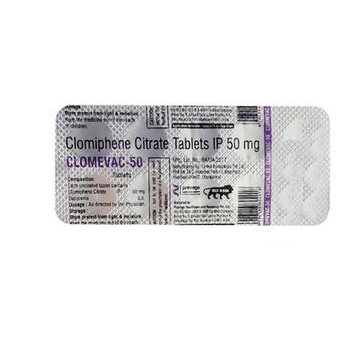 CLOMEVAC 50 Tablet 10's - Hormonal Therapy-Tro