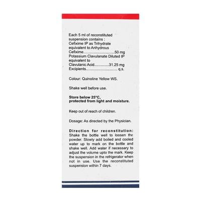 Taxim O CV Dry Syrup 30ml - Bacterial Infections-Cep