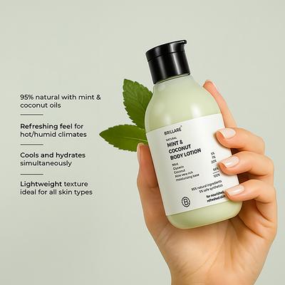 Brillare Mint & Coconut Body Lotion 200 ml - Lotions & Creams