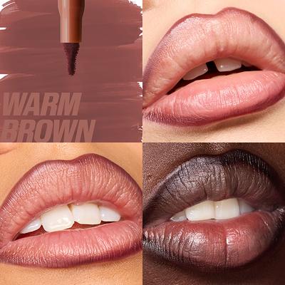 HUDA BEAUTY Lip Contour Stain Warm Brown 1 ml - Lip Stains & Tints