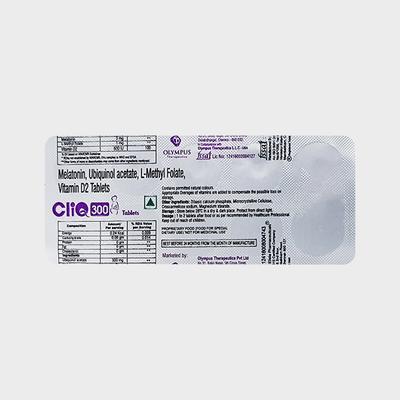 CLIQ 300 Tablet 10's - Supplements-Sup