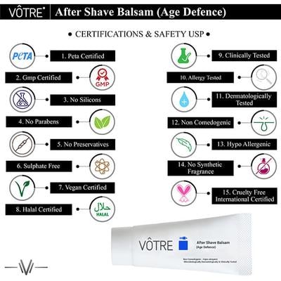 Votre After Shave Balsam 30 gm - Pre & Post Shaves