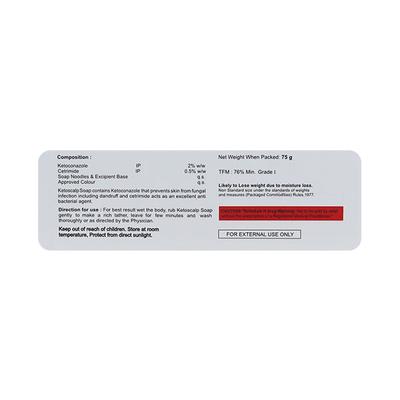 KETOSCALP Soap 75gm - Skin Infections-Taa
