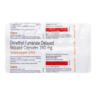 SCLEROGEM 240 Capsule 14's - Auto Immune Disease-Imm