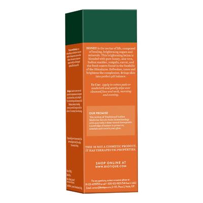 Biotique Honey Water Pore Tightening Brightening Toner 120ml - Toners