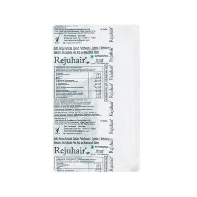 Rejuhair Tablet 10'S - Supplements-Vbc