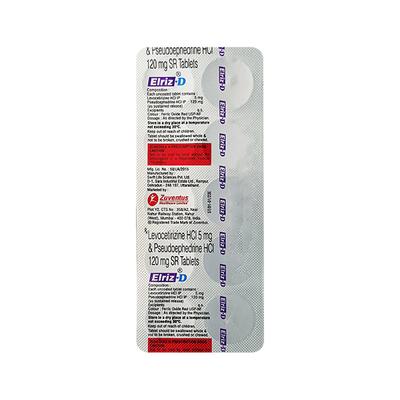 ELRIZ D Tablet 10's - Allergies-Ant
