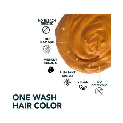 Paradyes Glitter Gold Temporary One Wash Hair Color 45 gm - Crème