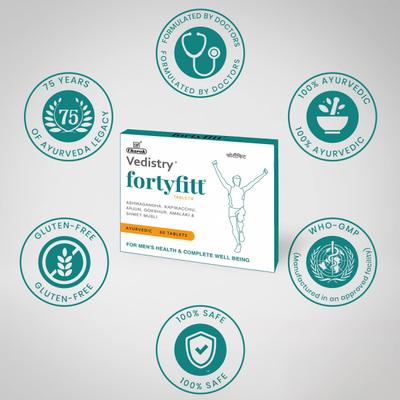 Vedistry Fortyfitt Tablets For Men 60's - Speciality Medicines