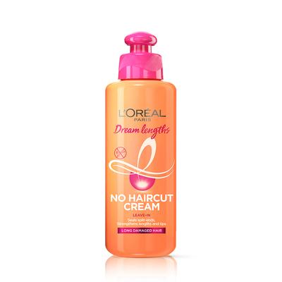 L'Oreal Paris Dream Lengths No Haircut Cream (Leave-In Conditioner), Sulfate free and Paraben free 50 ml - Conditioners