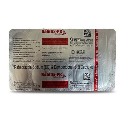 RABIFIX PK Capsule 10's - Ulcer/Reflux/Flatulence-Aaa