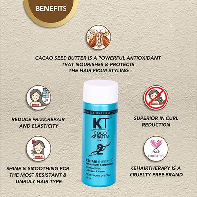 Kehairtherapy Professional Home Coco Keratin Treatment 120 ml - Straight Hair
