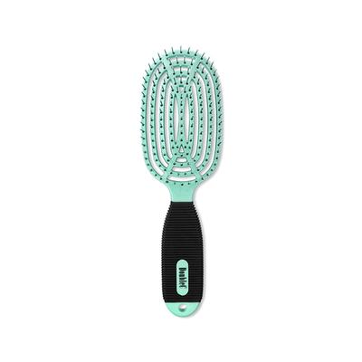 NuWay 4HAIR U.S. Patented Detangler Hair Brush for Men & Women - Mint Green - Detangling DoubleC 1s 1's - Hair Brushes