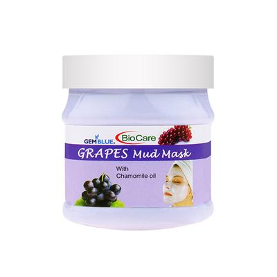 Gemblue Biocare Grapes and Mud Face Mask 500 ml - Masks & Peels