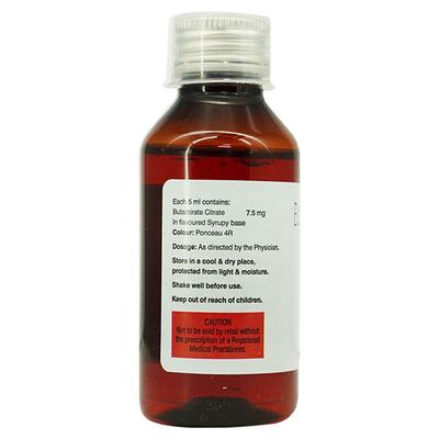 BUTADRYL SUGAR FREE STRAWBERRY FLAVOUR Syrup 100ml - Cough And Cold-Cou