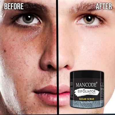 Mancode Multi Vitamin Sugar Face and Body Scrub 125 gm - Scrubs & Exfoliants
