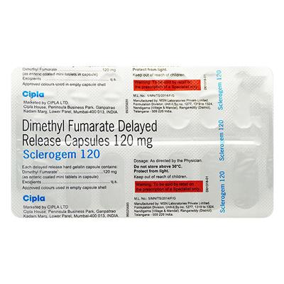 SCLEROGEM 120 Capsule 14's - Auto Immune Disease-Imm