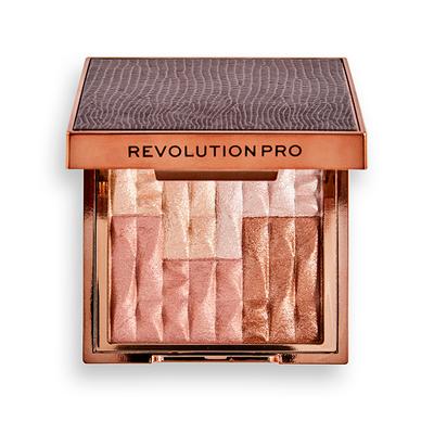 Revolution Pro Goddess Glow Shimmer Brick Afterglow 8 gm - Eye Shadow Palettes