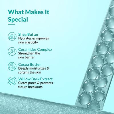 Fixderma Durave Deep Hydration Face Moisturizer with Cocoa & Shea Butter, Moisturiser for Face 50 gm - Face Moisturizers