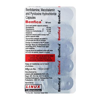 Benfica Capsule 10'S - Supplements-Vam