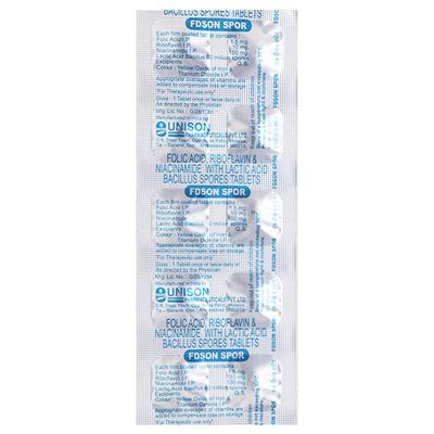 Fdson Spor Tablet 10'S - Anaemia-VMA