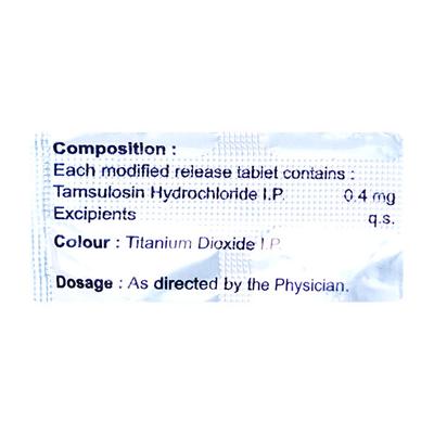 Uritin 0.4mg Tablet 10'S - Bladder And Prostate Disorders-Dru