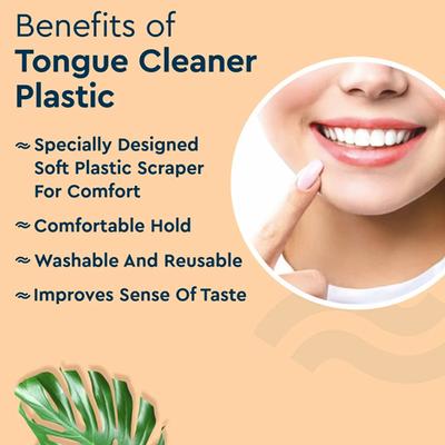 GUBB Plastic Tongue Cleaner 1s 40 gm - Floss & Tongue Cleaners