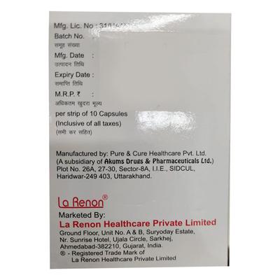 Roslaren AC 20 Capsule 10'S - Blood Clot-Ant