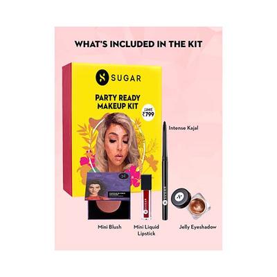 Sugar Cosmetics Party Ready Makeup Look 8.4 gm - Makeup Kits & Sets