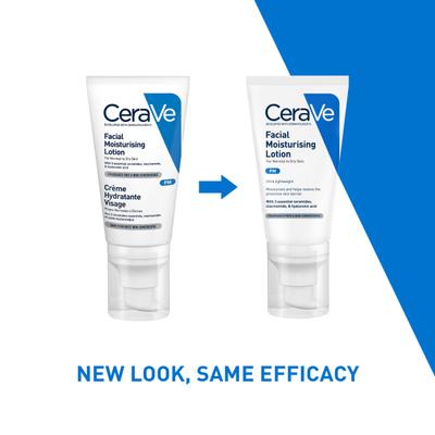CeraVe AM Facial Moisturising Lotion - Normal to Dry Skin 52 ml - Face Wash & Cleansers