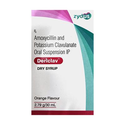 DERICLAV ORANGE FLAVOUR Dry Syrup 30ml - Bacterial Infections-Pen