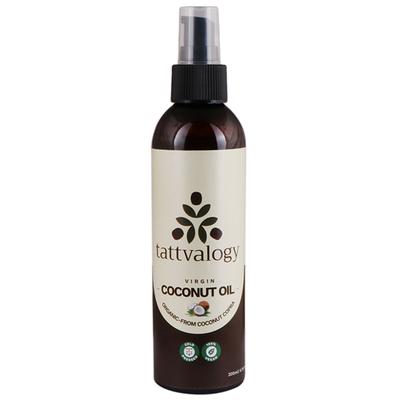 Tattvalogy Virgin Certified Organic Coconut Oil for Skin & Hair 200 ml - Hair Oils
