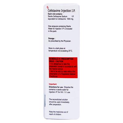 TOX 1000mg Injection 1's - Bacterial Infections-Cep