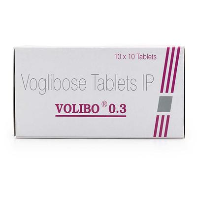 Volibo 0.3mg Tablet 10'S - Diabetes-Ant