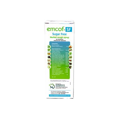 Emcof-SF Herbal Cough Syrup 100 ml - Cough Syrup
