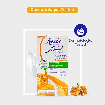 Nair Body Wax Strips - Milk & Honey 20's - Hair Removal Accessories