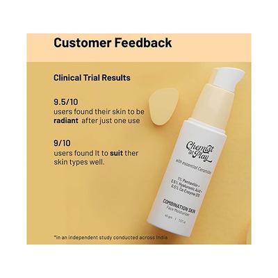 Chemist At Play Face Moisturizer for Combination Skin 45 gm - Face Moisturizers