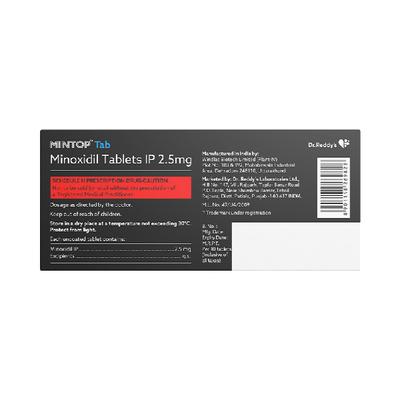 MINTOP 2.5mg Tablet 10's - Hypertension-Oah