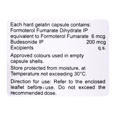 BUDETROL 200 Capsule 30's - Asthma/COPD-Ast