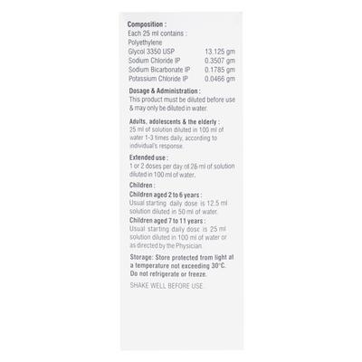 GUTWASH SUGAR FREE Oral Solution 200ml - Constipation-Lax