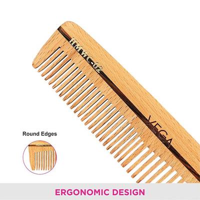 Vega Wooden Comb (HMWC - 02) 1's - Hair Combs