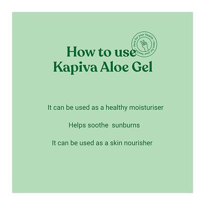 Kapiva Pure Aloe Vera Hydrating Gel 500 gm - Face Gels
