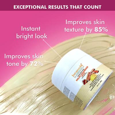 Aryanveda Haldi Chandan Ubtan Face & Body Pack 200 gm - Face Packs