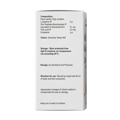 ZILARGYN SUGAR FREE ORANGE FLAVOUR Sachet 10gm - Supplements-Sup