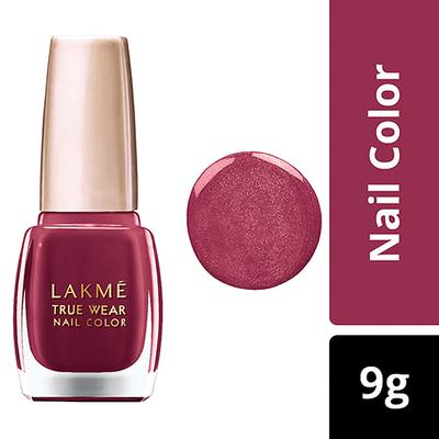 Lakme True Wear Nail Color Shade D416 9 Ml - Nail Polish