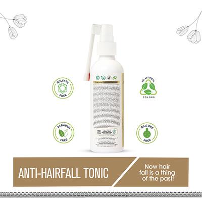 Ayouthveda Anti - Hairfall Tonic Complete Care Kit 100 ml - Hair Treatment